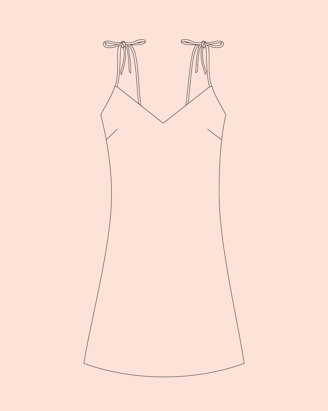 TASK 4 - V-NECK DRESS